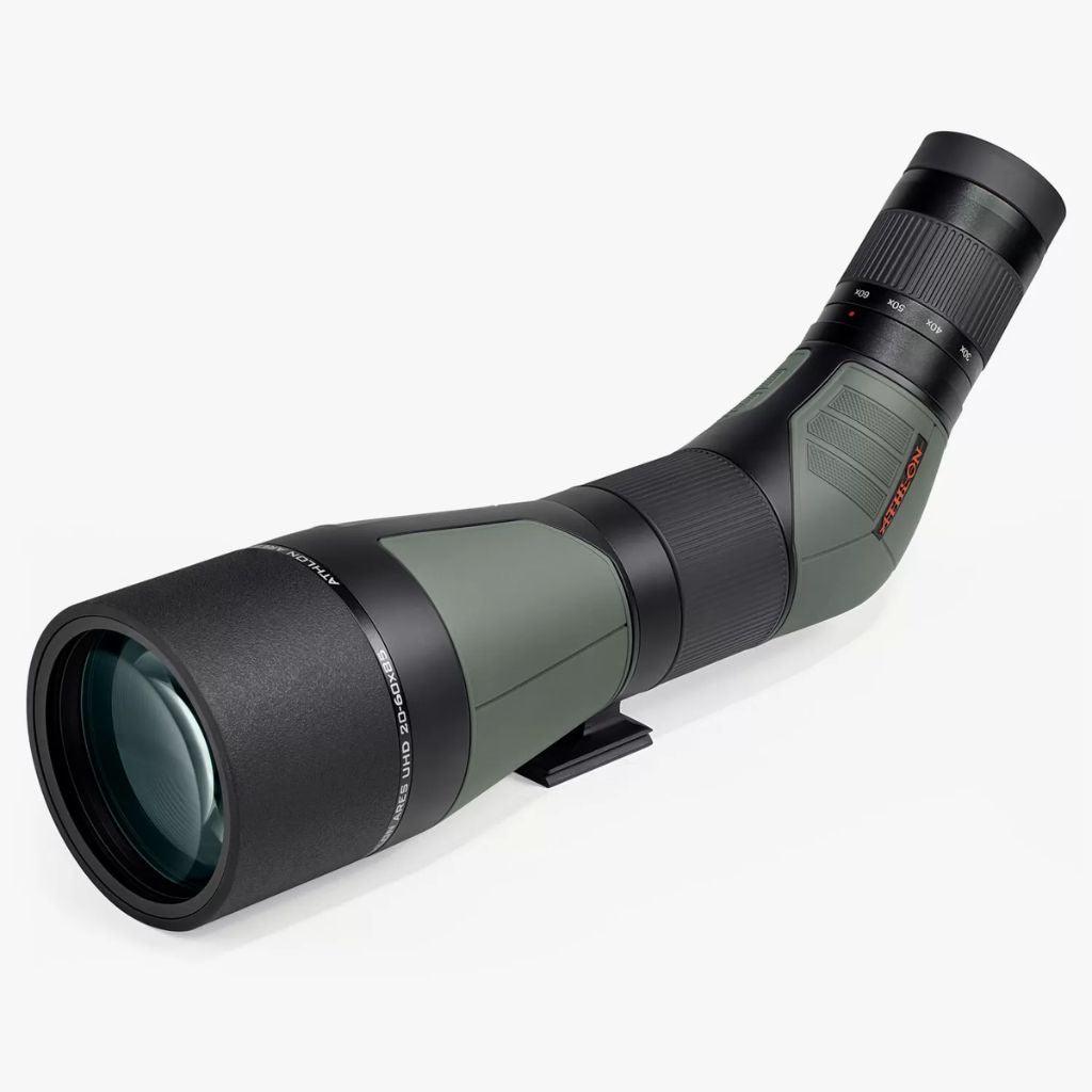 Athlon Optics ARES G2 UHD 20-60x85 Spotting Scope - Silverlight Optics