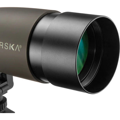 BARSKA 25-75x100mm WP Blackhawk Spotting Scope Angled - Silverlight Optics