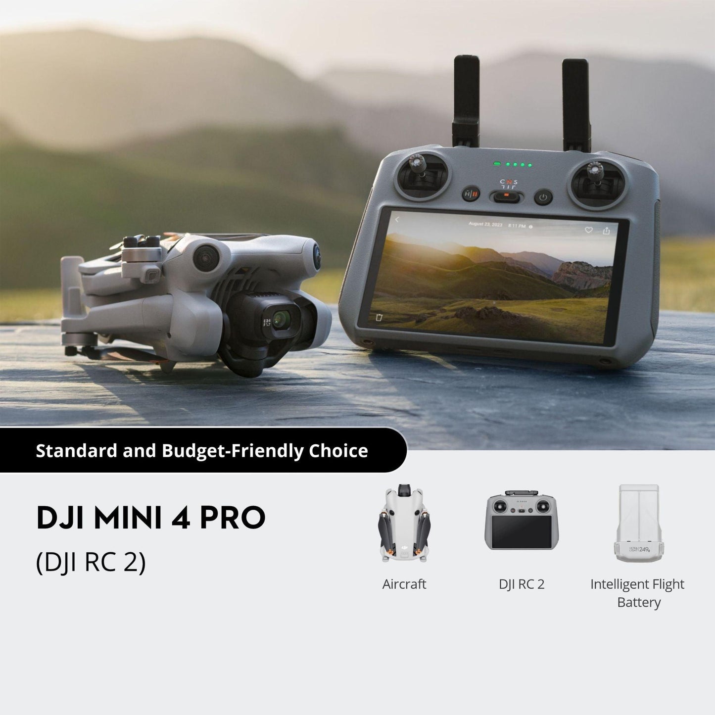 DJI Mini 4 Pro (DJI RC 2) - Silverlight Optics