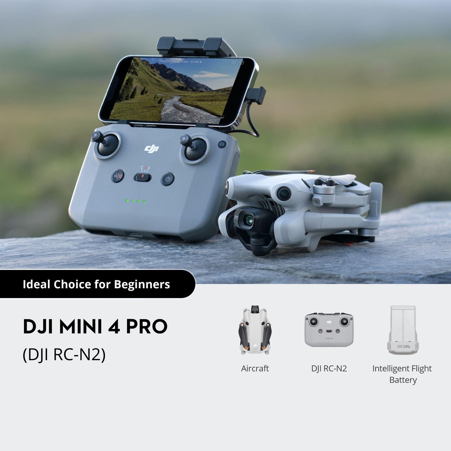 DJI Mini 4 Pro (DJI RC-N2) - Silverlight Optics