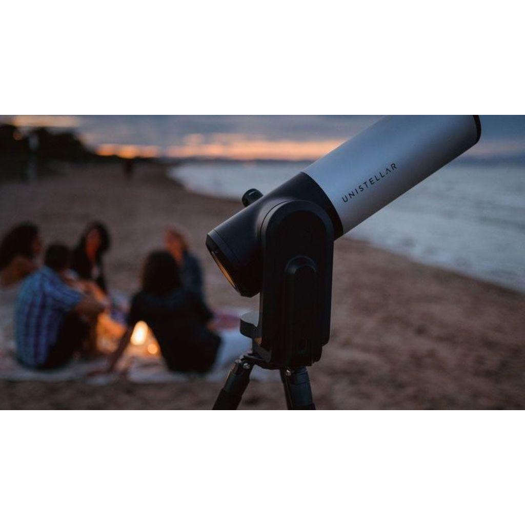 Unistellar eVscope 2 Digital Telescope and Backpack - Smart, Compact, and User-Friendly Telescope - Silverlight Optics