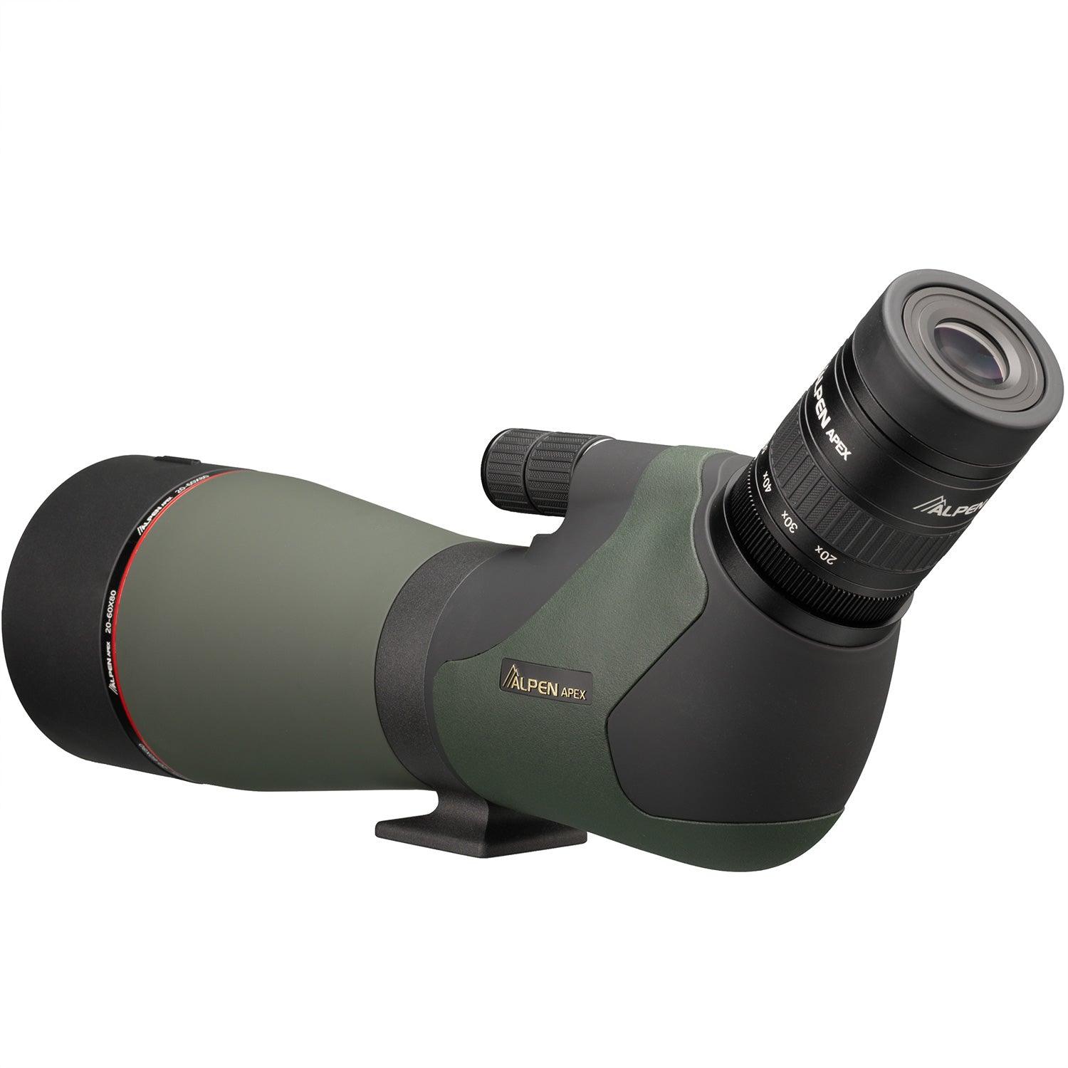 Alpen Apex XP 20-60x80 ED Waterproof Spotting Scope - Silverlight Optics