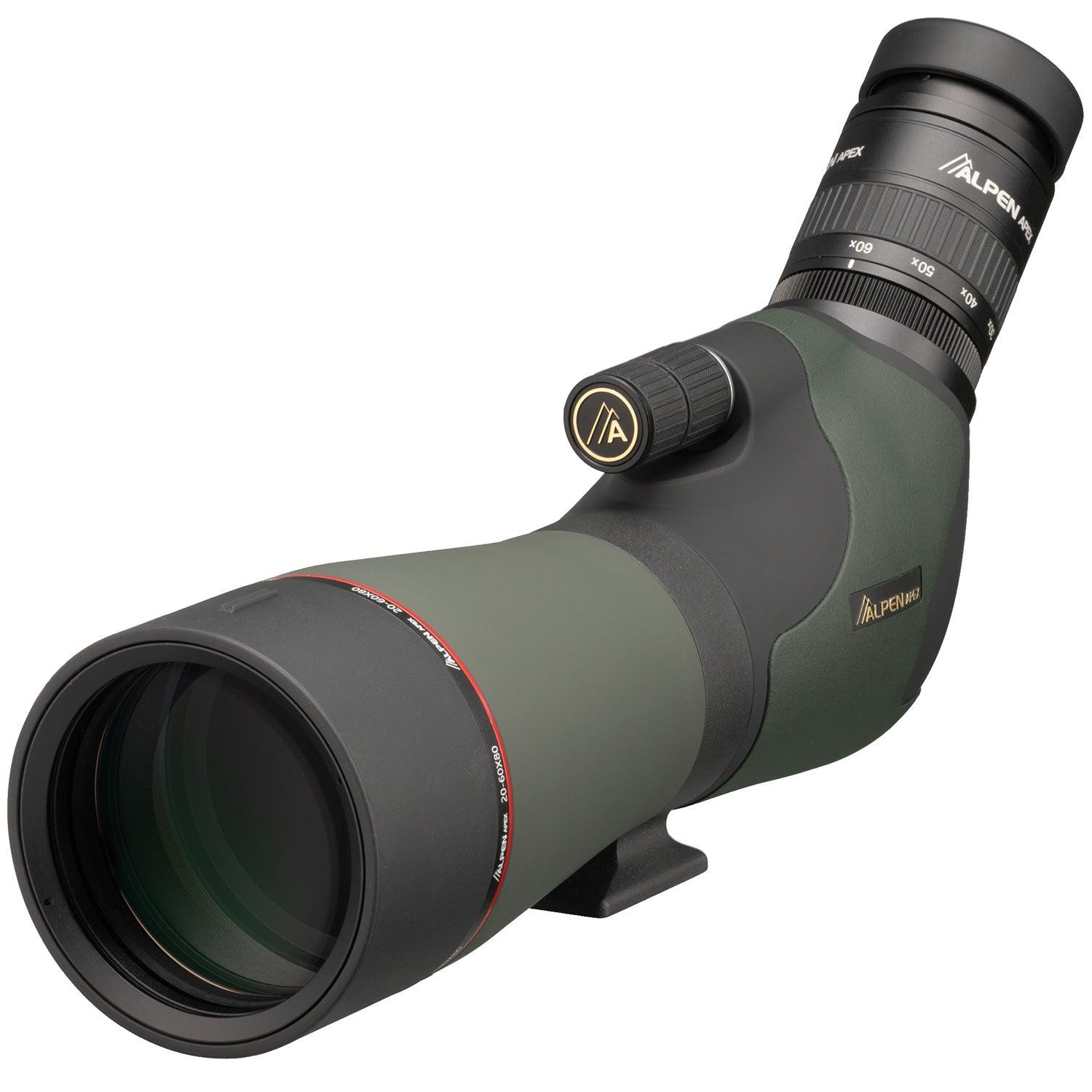 Alpen Apex XP 20-60x80 ED Waterproof Spotting Scope - Silverlight Optics