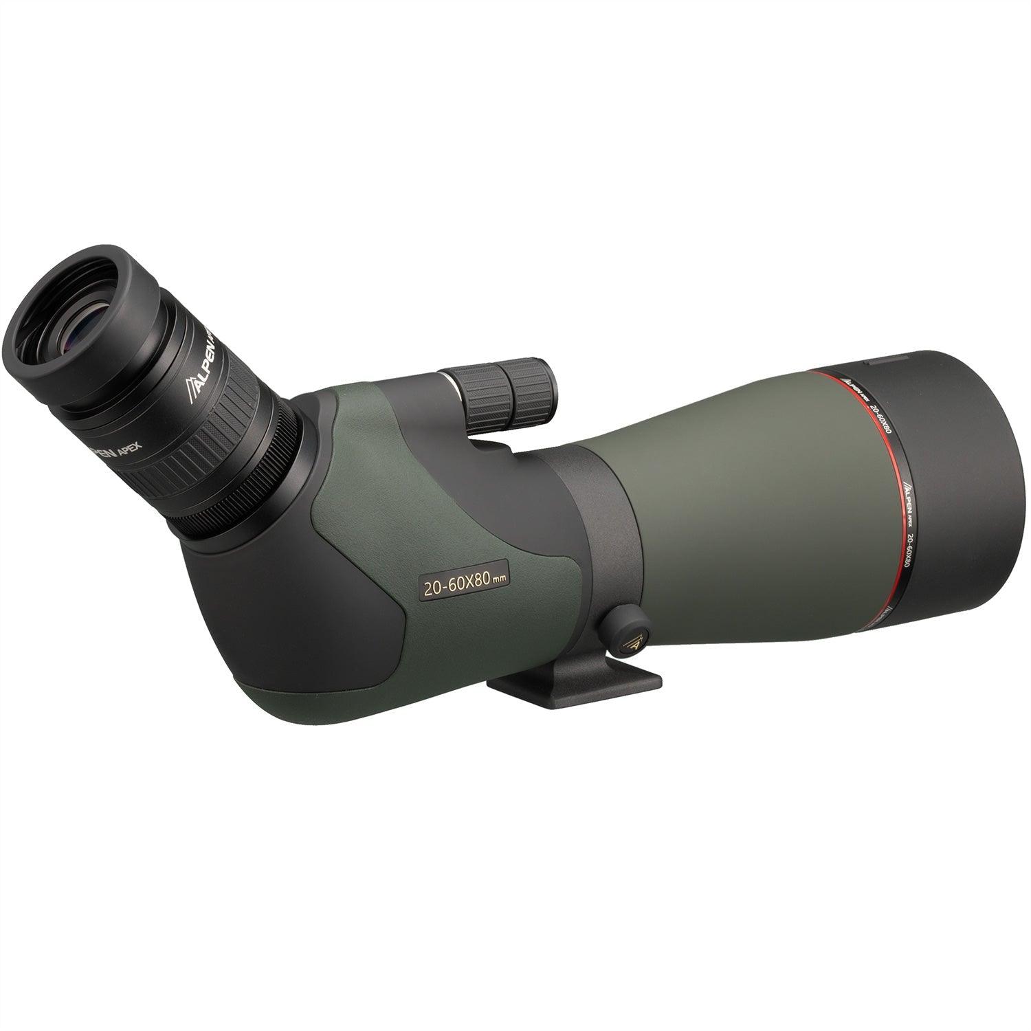 Alpen Apex XP 20-60x80 ED Waterproof Spotting Scope - Silverlight Optics