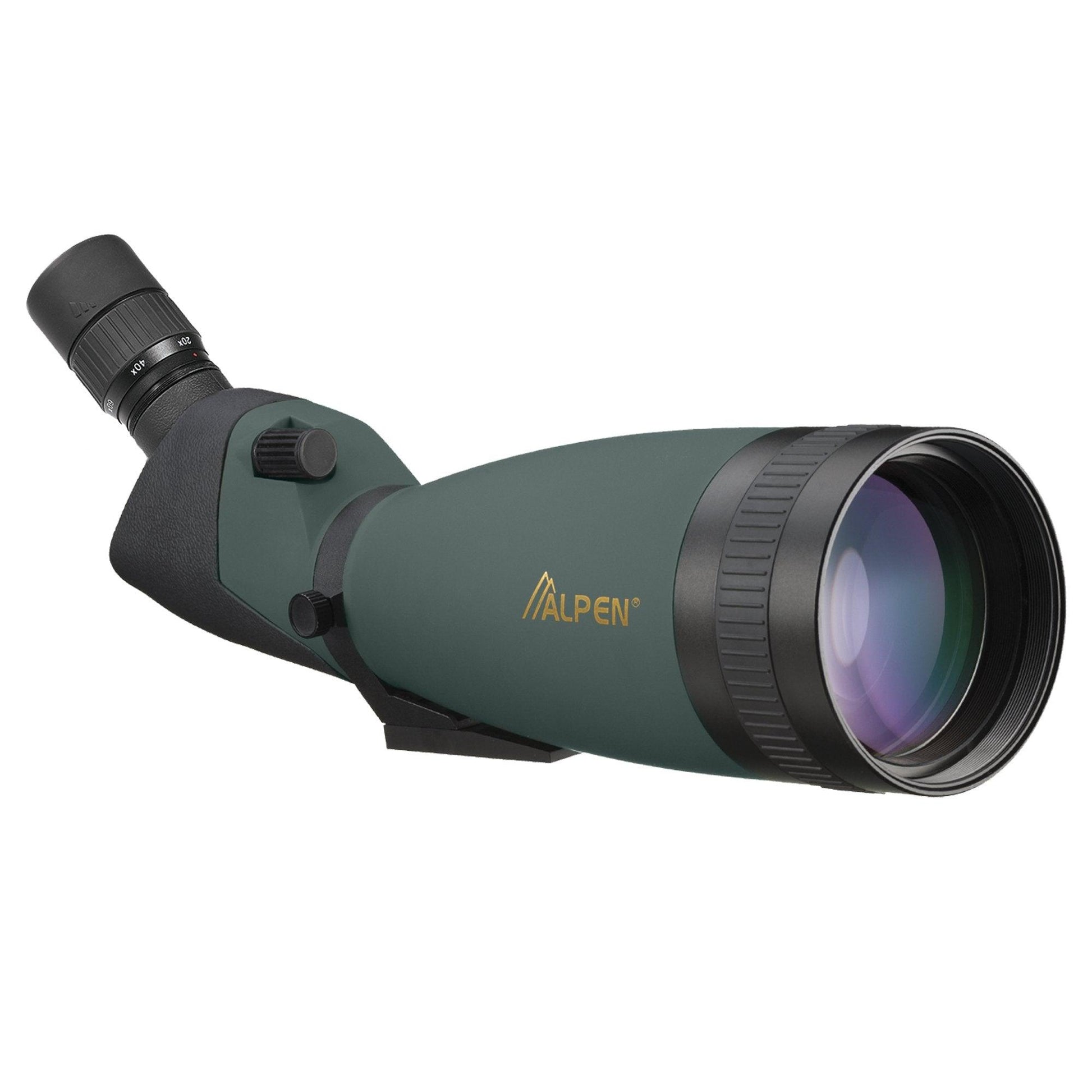 Alpen Shasta Ridge 25-75x100 Waterproof Spotting Scope - Silverlight Optics