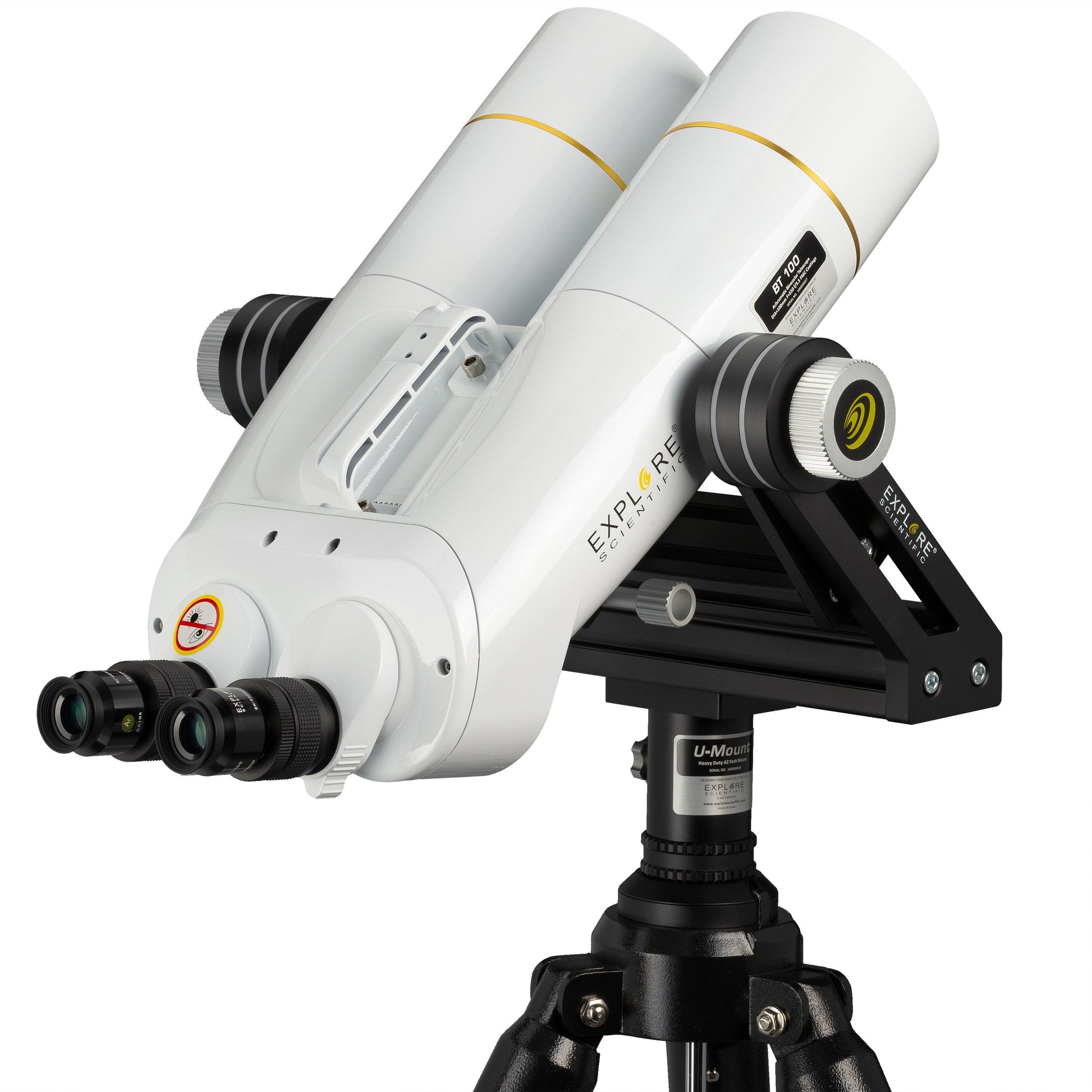 BT-100 SF Large Binoculars with 62 Degree LER Eyepieces - Silverlight Optics