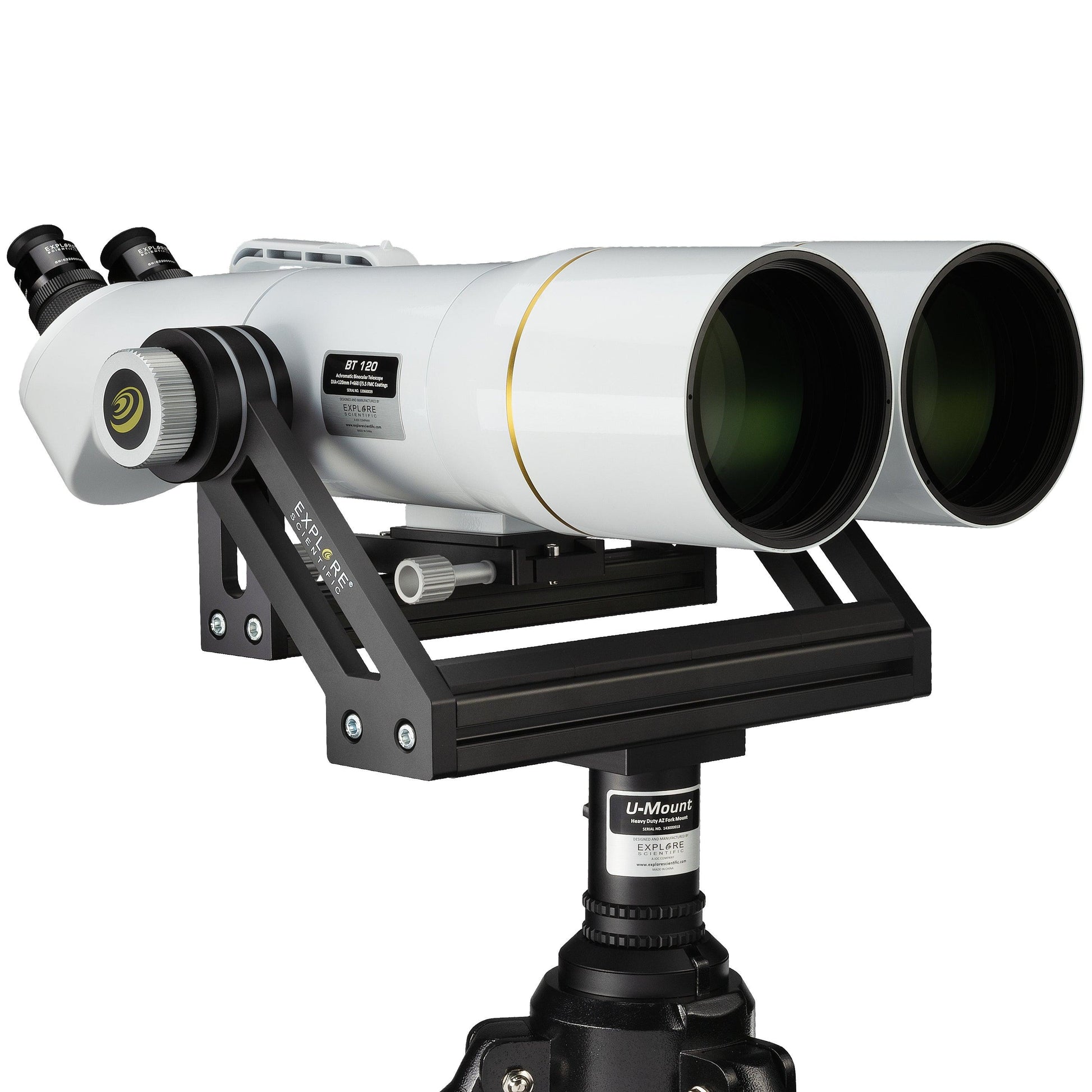 BT-120 SF Large Binoculars with 62 Degree LER Eyepieces - Silverlight Optics