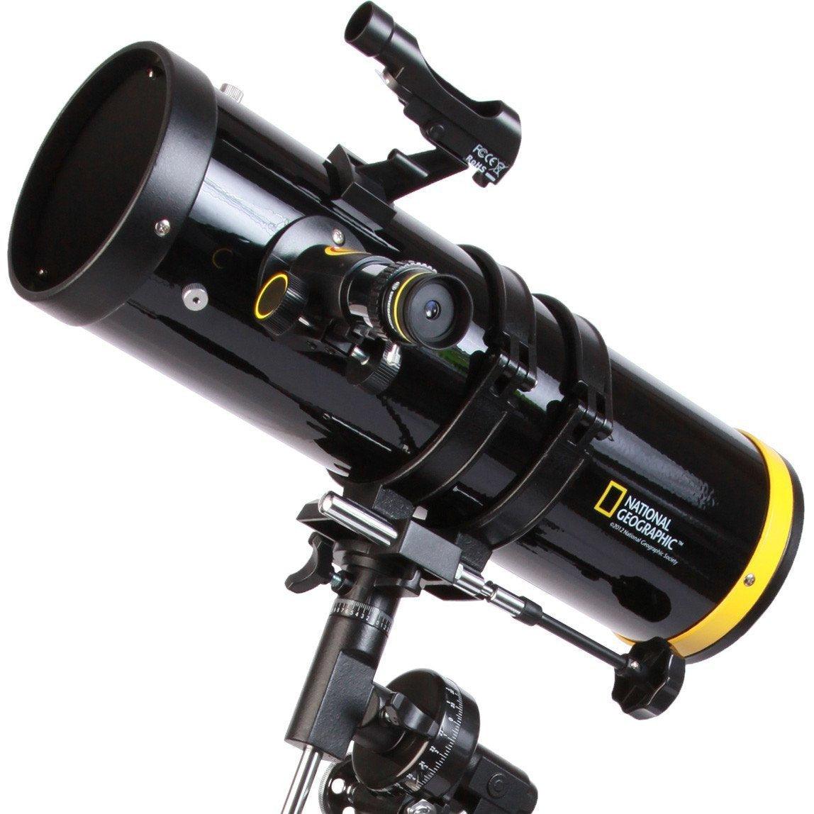 National Geographic NG114mm Newtonian Telescope w/ Equatorial Mount - Silverlight Optics