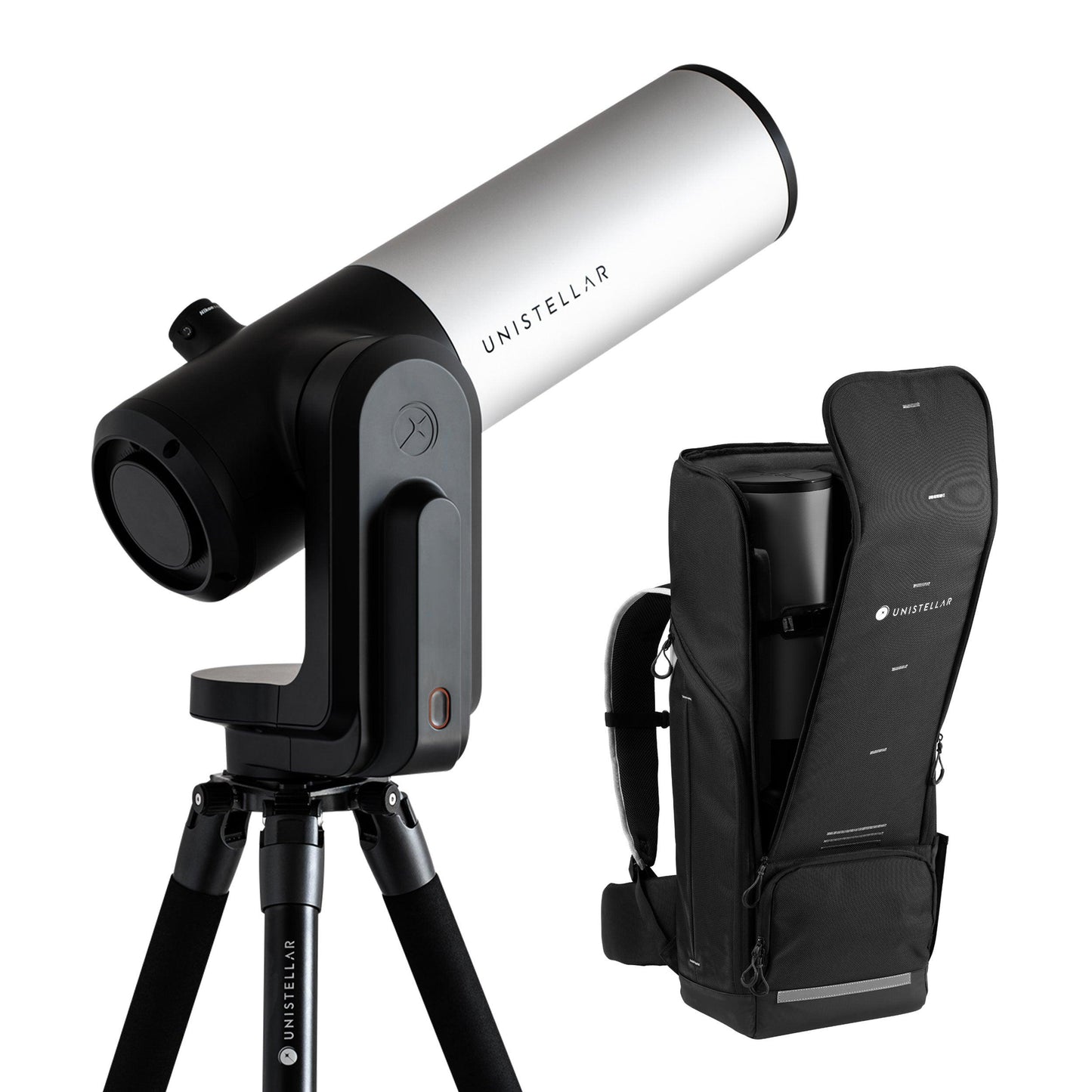Unistellar eVscope 2 Digital Telescope and Backpack - Smart, Compact, and User-Friendly Telescope - Silverlight Optics